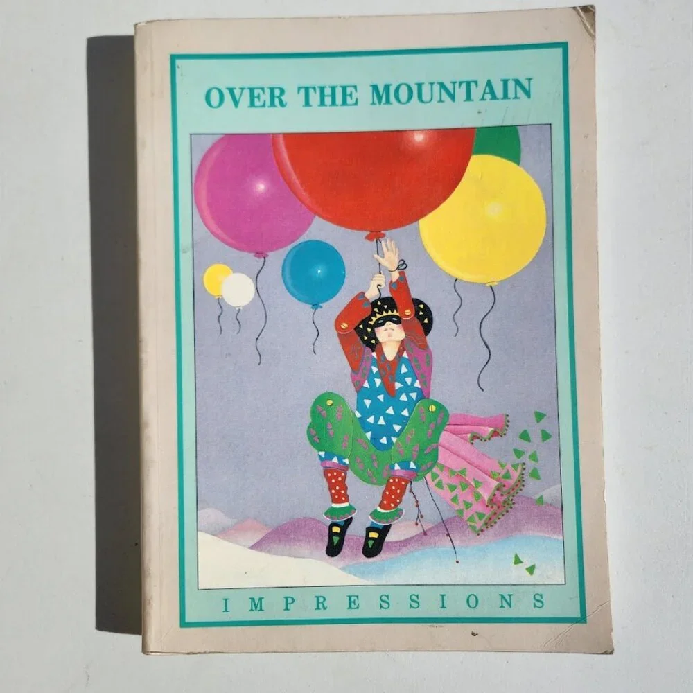 Over the Mountain Vintage Book Short Stories Bedtime Songs Poems 3rd Grade by Da
